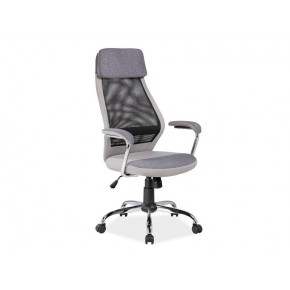 Кресло компьютерное SIGNAL Q-336 серый/черный